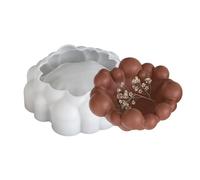 Silicone Craft Mold Cloud Shape Jewelry Tray Moulds Silicone Plate Mold for Making Project and Home Ornaments Unique Epoxy Storage Container