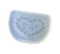 Silicone Craft Mold Featuring Heart Bowknot Shape for Effortless Production Jewelry Keychains and Ornaments Heart Bowknot Mold