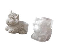 Silicone Craft Mold for Crafting Beautiful Flower Pots Storage Jars Cups Detailed Designs Silicone Mold