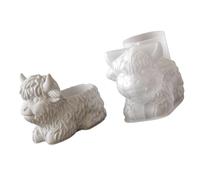 Silicone Craft Mold for Crafting Beautiful Flower Pots Storage Jars Cups Detailed Designs Storage Jar Mold