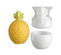 Silicone Craft Mold Pineapple Shape Suitable for Creating Containers and Organizers Great for Gifts Easy Releasing Silicone Mold