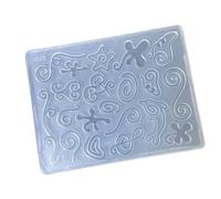 Silicone Crafting Mold Irregular Line Shape Suitable for Making Unique Jewelry Accessories Keychain and Decorative Items Line Pattern Silicone Mold
