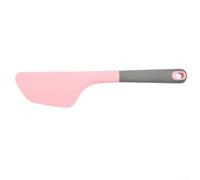 Silicone Cream Scraper for Home Bakers to Scrape Mix and Spread With Heat Resistant Material Compatible With Common For Baking and Cooking Tools (pink)