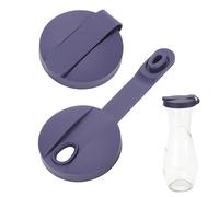 Silicone Cruet Lid Compatible with Good Seasons Salad Dressing Bottle 2 Packs Replacement Lids for Good Season Italian Dressing Mix Cruet Bottle, Food-Grade Silicone Cover Tight Fit & Dishwasher Safe