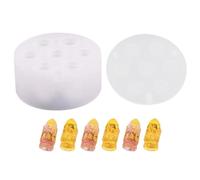 Silicone Cube Mold - Milk White | Dice Mold Polyhedral Resin Casting Molds | DIY Epoxy Resin Dice or Storage Box Table RPG Accessories Gift for Dice Lovers Game Night