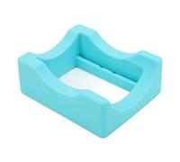 Silicone Cup Bracket, Portable Non Slip Silicone Cup Holder with Built in Slot for Bottle Crafting Decoration (Blue