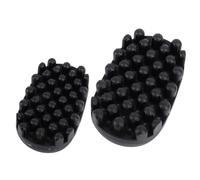 Silicone Curling Hair Brush, Washable Rubber Styling Tool, Washable Afro Curl Sponge Racket, Non Absorbent Rubber, for Home and Salon Use