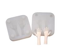 Silicone Cute Palm Resin Molds Clay Castings Handmade Baking for Candy Decorations Castings Cute Resin Silicone Baking