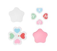 Silicone D-pad Button ABXY Sticker Skin Thumb Stick Grip Caps Covers for Gaming Controller Protective Sticker Gaming Accessories