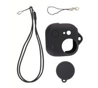 Silicone Defense Case for Camera Shell Lens Cap Cover Protector Strap for Most Various Conditions Outdoor