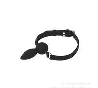 Silicone Dildo Reversible Mouth Gag,BDSM Slave Penis Gags Ball Deep Throat,Bondage Restraints,Sex Toys for Couples Games Black One Size
