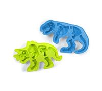 Silicone Dinosaur Bones Chocolate Molds - Triceratops and T-Rex - Instructions Included