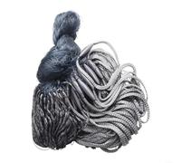 Silicone Dip Net for Fly Fishing Carp Landing - Deep Mesh For Featherweight 225g For Eva Grip Having Elastic Lure Rope Telescopic Aluminum Alloy Handle (45cm) 30cm Wide X 30cm(RED)