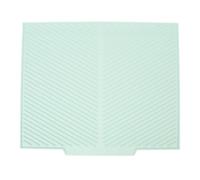 Silicone Dish Drying Mat Large Heat Resistant Non Slip Dish Drain Pad Multi Functional Kitchen Mat for Countertop Pets Feeding 40.5x50.5cm