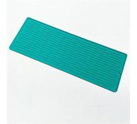 Silicone Dish Drying Mat Protection Heat Tableware Dishwaser Mat Sink Mat for the Kitchen Sink Table Access(Si-peacock blue,S 14.5x19.5cm)