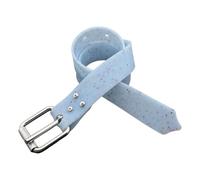 Silicone Dive Weight Belt Adjustable Buckle, Blue S