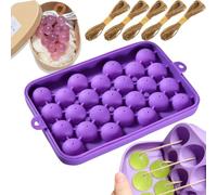 Silicone DIY Soap Making Kit Grape Soaps Molds Exquisite Mold for Handmade Soap Making Gift (Without Soaps)