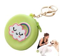Silicone Dog Control - Portable Animal Print Dog Training Bag, Adorable Reusable Dog Carrier | Silicone Tannon with Zippers