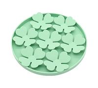 Silicone Dog Food Suction | Butter Slow Feeder Bowl - Raised Flower Designs for Dog Puzzles for Boredom Relief, Floor or Wall Candy & Grooming Pet Training in the Shower Novent