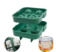 Silicone Dog Ice Cube Trays, Extra Large Ice Cube Tray, Fun Shape ice Cubes Easy Release, Big Ice Cubes for Beverages, Iced Tea & Coffee Soda, Freezer Trays for Food