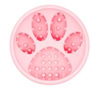 Silicone Dog Lick Bowl, Anti Tip Puzzle System, Sturdy Compact Slow Feeder Treat Dispensing Bowl with Interactive Build Design, Lightweight Training Kit, Dog Lick Bowls for Pet Use