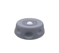 Silicone Dog Lick Bowl, Gen 1 Suction Cup Slow Feeder Lick Mat, Anxiety Relief Interactive Toy for Small Medium Dogs & Cats, Grey