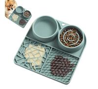 Silicone Dog Nursery Mat for Dogs with Slow Feeding Leckma.Can be easily cleaned under water or in the dishwasher and thus ensures a hygienic eating experience for