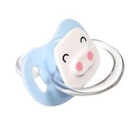 Silicone Dog Pacifier - Dog Pacifier Chew Toy, Pet Calming Chew Toy | Calming Chew Toy, Soothing Oral Well Being Chewing Training Toy for Teething Comfort, Oral Care Solution, 1.1x0.79in