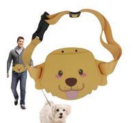 Silicone Dog Snack Button for Dogs - Cat in Trotela Fanny Pack | Leak Proof Pet Training Tin with Adjustable and Magnetic Closure, Bag p