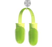Silicone Dog Toothbrush - Teeth Cleaning Finger Brush - Finger 360 Degree Soft Pet Finger Toothbrush Fights Bad Breath and Cleans Teeth From Small to Large