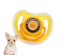 Silicone Dolls Teether - Dog Dummy Chewing Toy, Newborn Teething Solution | Soothing Gum Massager, Bite Inhibition Trainer, Portable Puppy Comfort Items, Gentle Tooth Toy