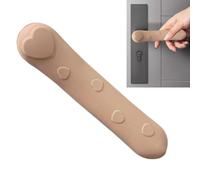 Silicone Door Handle Cover, Door Pull Cover, Anti-Collision Heart Pattern Protector Baby Safety Equipment for Flat Square Levers Hoy Days and Winter Bedroom Bathroom Living Room Kitchen