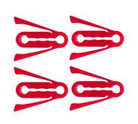 Silicone Door Lock Cover - 4 Pieces Shock Absorption Protector | Door Lock Cover with Noise Reduction | for Interior SUV Truck Garage and Parking Lots