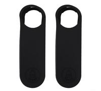 Silicone Doorbell Covers for Nest Wireless 2PCS to Protect Your Home Security Device (black)