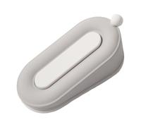 Silicone Doorstop Holder - Sound Dampening doorBumper, Open Position Catch | Anti-Slip doorStopper for Bottom of Bathroom Door, Keeps Doors in Place for Home, Dorm, or Quiet Room Use