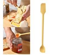 Silicone Double-Headed Spatula,Mini Jar Scraper,Heat Resistant Silicone Spatulas,Small Spatula for Makeup Beauty Products,Household Cooking Silicone Spatula for Jar,Bottles