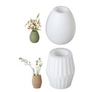 Silicone Dragon's Eggs/Striped Flower Vase Mold Plaster Cement for Home Decoration Crafting Jewelry Accessories Dragon Egg Pattern Mold