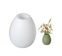 Silicone Dragon's Eggs/Striped Flower Vase Mold Plaster Cement for Home Decoration Crafting Jewelry Accessories Dragon Egg Pattern Mold