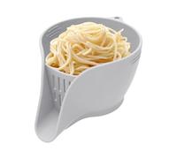 Silicone Drain Basket - Small Strainer Bowl with Spout, Space-Saving Design | Flexible Sink Colander for Kitchen Rinse, Fruit Washing Container, Portable Preparation Bowl Tool