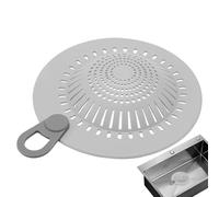 Silicone Drain Cover | Balcony Drain Strainer | Shower Room Sink Hair Trap for Kitchen, Bathroom Drainage Accessories