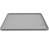Silicone Drain Tray for Mini Fridges & Washers Laundry Mat Protector 60x60cm - Ideal for Washers & Dryers Gray Color & Easy to Clean