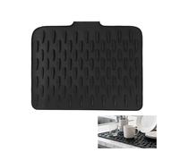 Silicone Draining Mat, Heat Resistant Draining Mat, Silicone Dish Mats, Non-Slip Sink Drainer Mats, Anti Slip Protection Dish Pad for Kitchen, Sink for Drip Free Drying, 40cm x 32cm