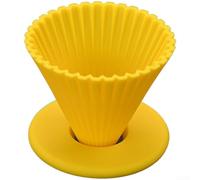 Silicone Dripper Cone for Filter Brewer Yellow Silicone Dripper(yellow)