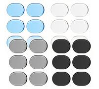 Silicone drum damper, snare drum mute stickers, silica gel holder, sound stop stickers, transparent, blue, brown, black, set of 4