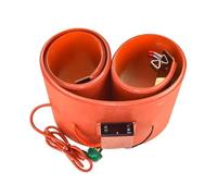 Silicone Drum Heater, Pail Heater Bucket Heater Barrel Band Heater Pail Heater With Adjustable Thermostat 30 130℃,Waterproof Insulation(Digital,20L 860x200 800W) Practical