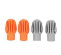 Silicone Drumstick Covers 4pcs Quiet Practice Tips for Most Sticks | Evening Sessions, Protects Tips and Extends Service Life, for Teachers, Professionals, Practice Pads