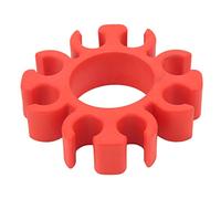Silicone Drumstick Holder Clip | Portable Storage for 6 Drumsticks | Display Stand for Practice/Studio/Stage | Drum Accessories (Red)
