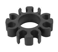 Silicone Drumstick Holder Clip | Portable Storage for 6 Drumsticks | Display Stand for Practice/Studio/Stage | Drum Accessories (Black)