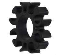 Silicone Drumstick Holder for Roland E-Drums - 4 Pair Capacity, Secure Storage for 5A/7A, Compatible with 38mm Brack(BLACK)