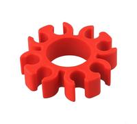 Silicone Drumstick Holder for Roland E-Drums - 4 Pair Capacity, Secure Storage for 5A/7A, Compatible with 38mm Brack(RED)